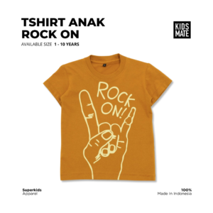 Kaos Anak Rock on kidsmate