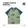 Kaos Anak Turtle Raglan by Kidsmate - Gambar 2