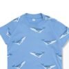 Kidsmate Tshirt Blue Whale - Gambar 5