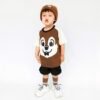 Kaos Anak Chipmunk Face By Kidsmate - Gambar 2