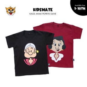 Kaos Anak Popeye Olive Tshirt by Kidsmate