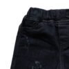 Celana Jeans Pendek Black Ripped - Gambar 2