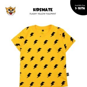 Kaos anak Flashy Yellow Full Print