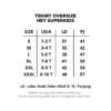 Kidsmate Tshirt Oversize Hey Superkids - Gambar 7