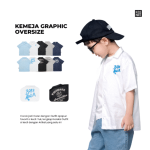 Kidsmate Kemeja Grapic Oversize