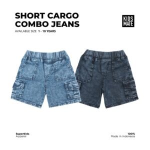 Kidsmate Short Cargo Combo Jeans