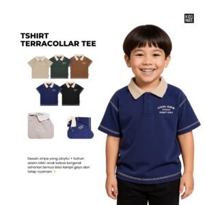 Kidsmate Tshirt Terracollar Tee