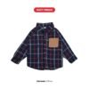 Kidsmate BrownPocket Flannel - Gambar 3