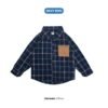 Kidsmate BrownPocket Flannel - Gambar 2
