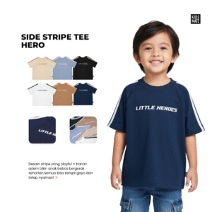 Kidsmate Side Stripe Tee hero