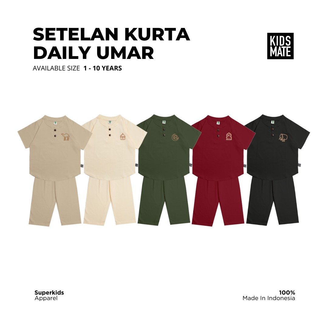 Kidsmate Setelan Kurta Daily Umar