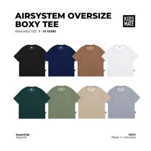 Kidsmate Air System Oversize Boxy Tee