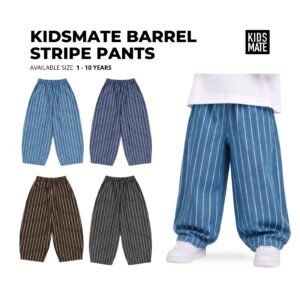 Kidsmate Barrel Stripe Pants