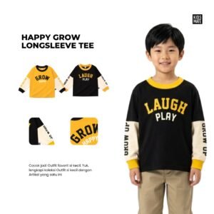 Kidsmate Happy Grow Longsleeve Tee