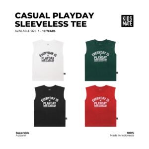Kidsmate Casual Playday Sleeveless Tee