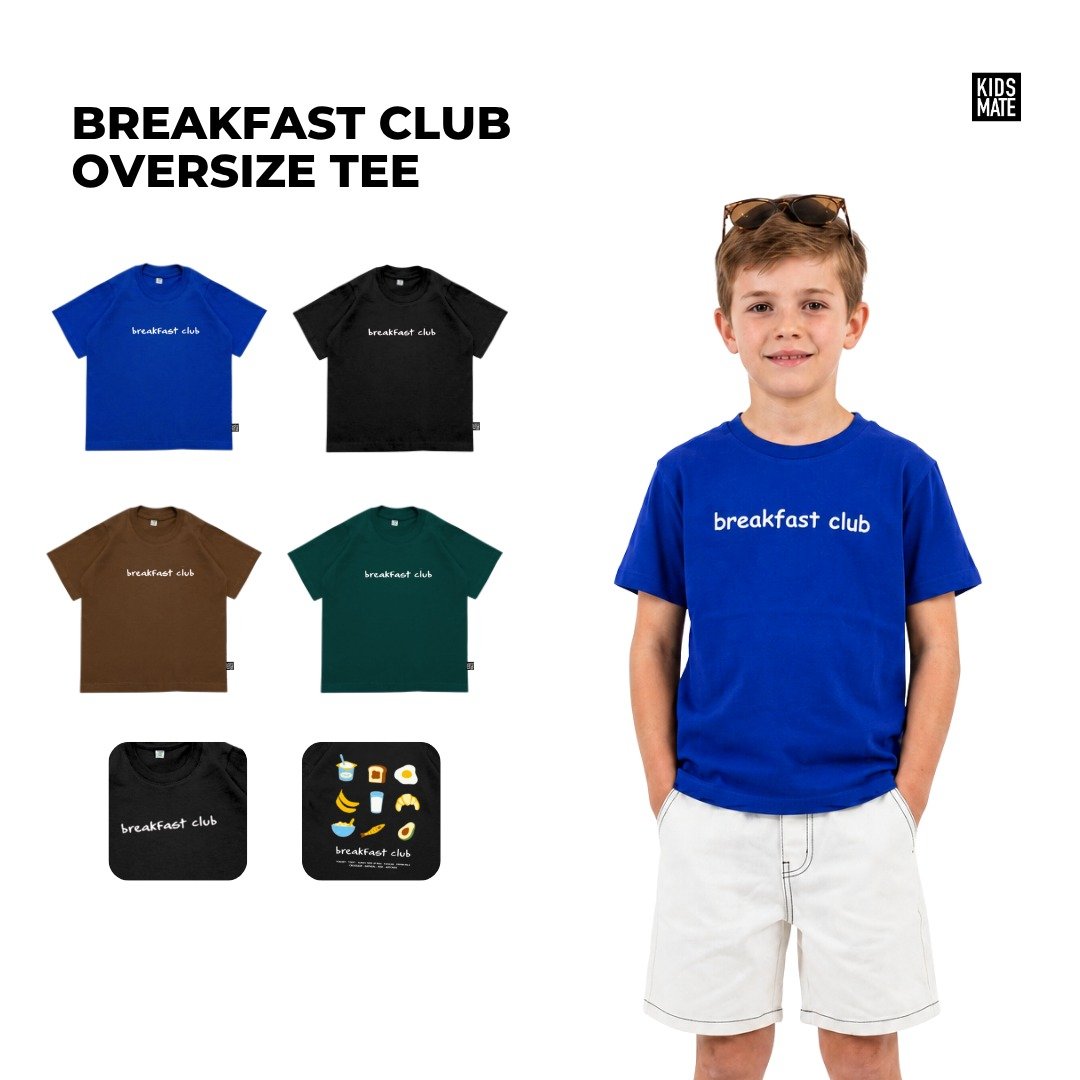 Kidsmate Breakfast Club Oversize Tee