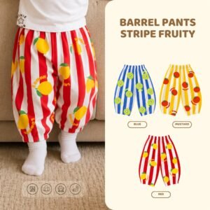 Minieclub Barrel Pants Stripe Fruity