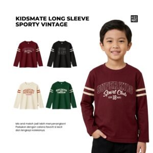 Kidsmate Longsleeve Sporty Vintage