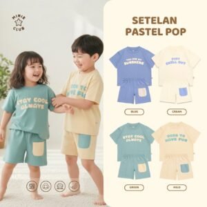 Minieclub Setelan Pastelpop