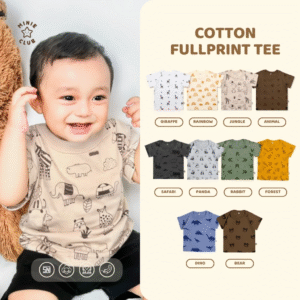 Minieclub cotton fullprint tee