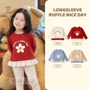 Minieclub Longsleeve Ruffle Nice Day